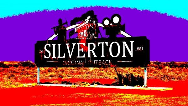 Silverton Sign - Outback Australia by Lexa Harpell